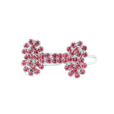 Moños y Accesorios para Mascotas con Diseño de Hueso y Diamantes - Image 5