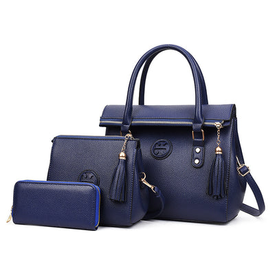 Bolso Étnico Bandolera Tres Piezas con Borlas para Mamá - Image 13
