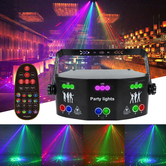 Luces LED Giratorias Multicolor con Sensor de Voz para Karaoke - Image 6
