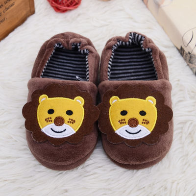 Pantuflas Infantiles de Algodón para Otoño e Invierno con Talón Reforzado - Image 4