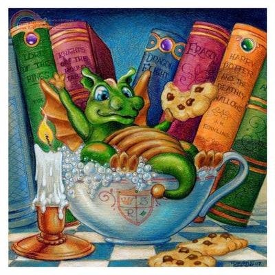 Kit de Pintura de Diamantes 5D - Dragón y Animales Cartoon - Image 6