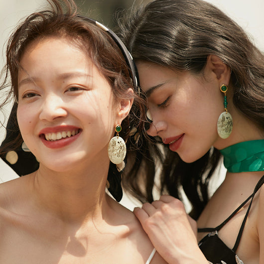 Aretes Retro Diseño Premium para Mujer