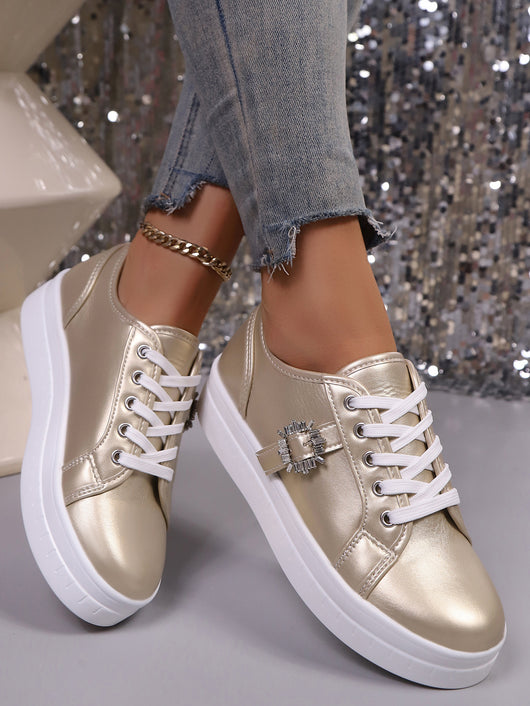Zapatillas Deportivas de Cuero con Suela Flexible para Mujer - Image 21