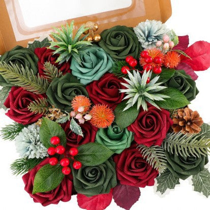 Caja de Simulación de Atmósfera para Bodas con Flores - Image 36