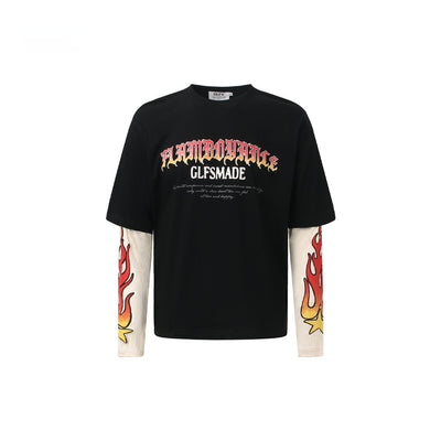 Camiseta Personalizada para Hombre con Estampado de Llamas - Image 6