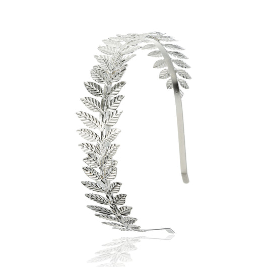 Diadema Barroca Hoja Europea Joyería Nupcial Elegante - Image 6