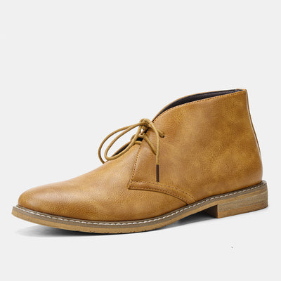 Botas de Trabajo Retro para Hombre Talla Grande con Detalles en Contraste - Image 14