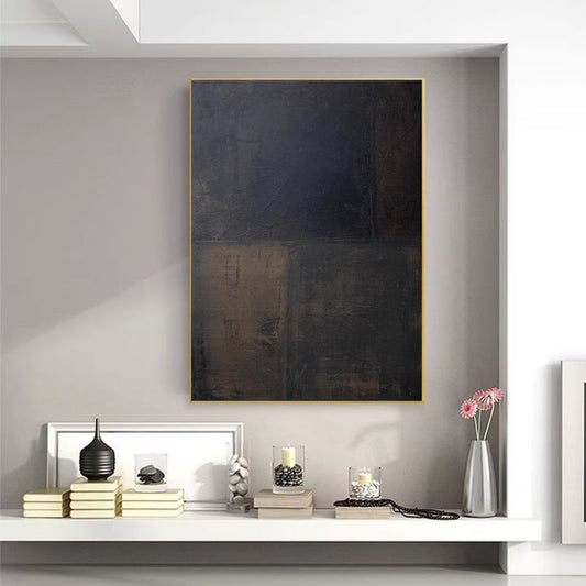 Cuadro Abstracto Minimalista en Óleo - Lienzo Moderno sin Marco para Decoración - Image 2