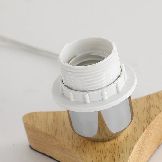 Lámpara de Mesa de Madera Estilo Japonés - Luz Cálida para Dormitorio y Estudio - Image 8