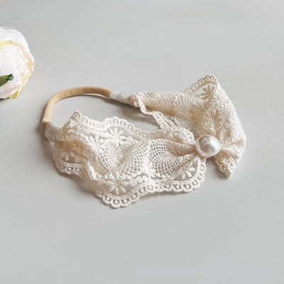 Diadema Elástica de Encaje para Niñas - Image 6