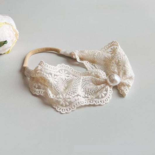 Diadema Elástica de Encaje para Niñas - Image 6