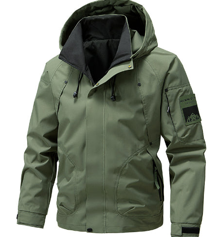 Chaqueta Acolchada Deportiva Casual para Hombre - Abrigo de Invierno