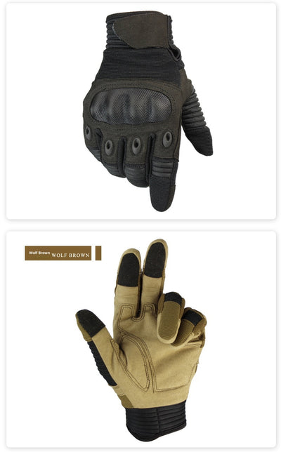 Guantes Tácticos Motociclista con Pantalla Táctil y Dedos Completos - Image 19