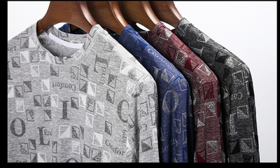 Camiseta Estampada Manga Larga para Hombre - Image 18