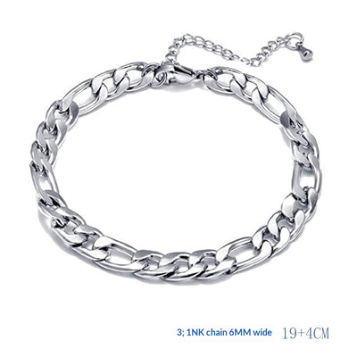 Pulsera de Acero Titanio Minimalista para Hombre - Diseño Retro Artístico - Image 27