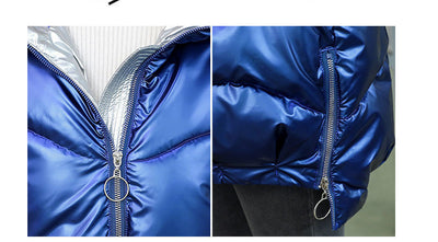 Abrigo de Algodón Suelto para Mujer - Diseño Moderno Invierno - Image 11