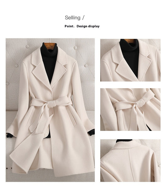 Abrigo de Cachemira Reversible para Otoño e Invierno - Image 11