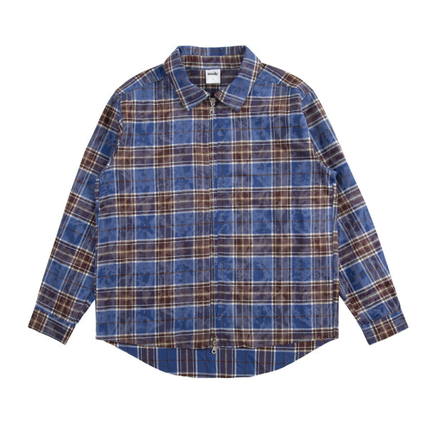 Camisa a Cuadros Desgastada para Hombre