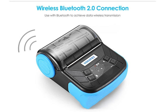 Impresora Térmica Portátil Bluetooth 80mm para Comandas