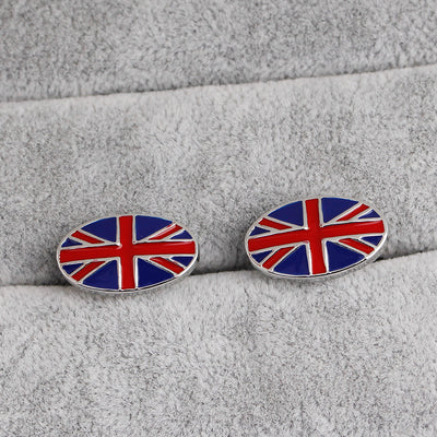 Gemelos Bandera Británica Geométricos para Camisa Francesa Hombre - Image 10