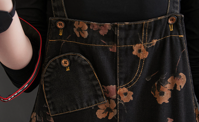 Jumpsuit Retro Ancho de Pierna para Mujer - Corte Holgado y Elegante - Image 13