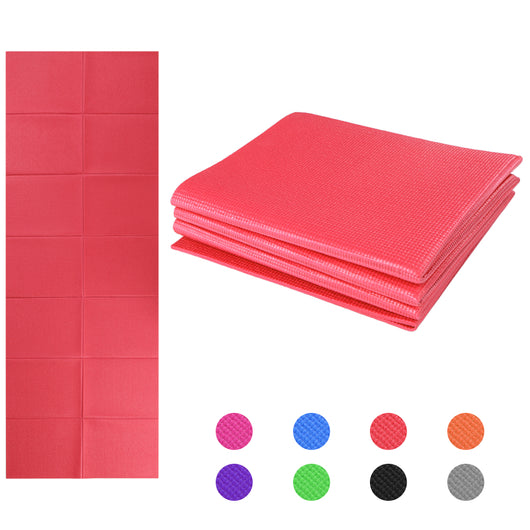 Tapete de Yoga Antideslizante Plegable 3 en 1 para Gimnasia y Entrenamiento - Image 9