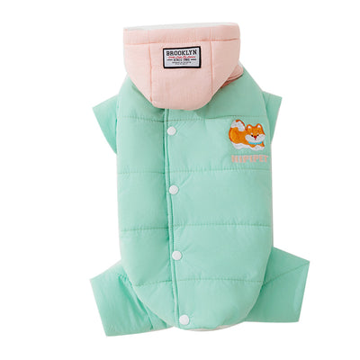 Abrigo Térmico para Corgi con Capucha Removible - Ropa de Invierno para Perros Medianos - Image 15