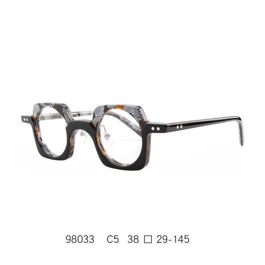 Gafas Retro Marco Cuadrado Espejo Ligero - Image 9