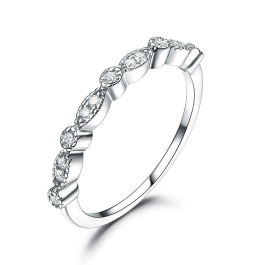 Anillo de Plata Esterlina 925 con Diamante - Diseño Minimalista Elegante - Image 5