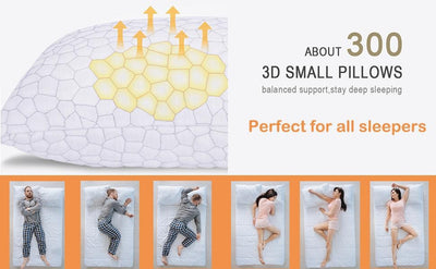 Almohada Refrescante de Gel con Espuma Viscoelástica y Tela Ice Silk - Image 6