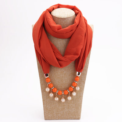 Pañuelo Collar Chal Perla con Protección Solar para Mujer - Image 25