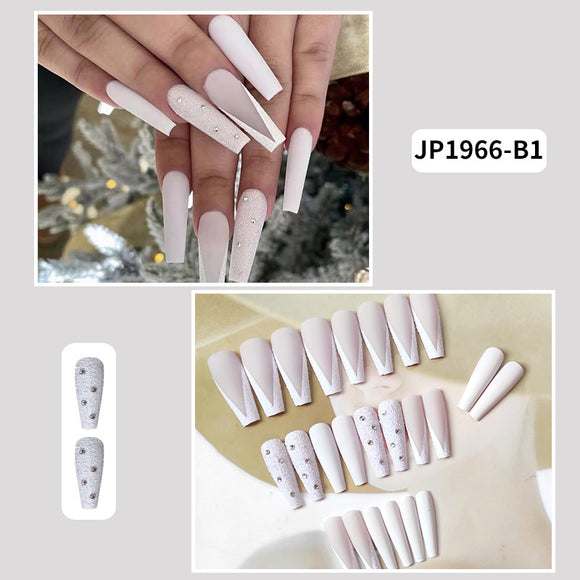Uñas de Ballet Extra Largas Estilo Europeo y Americano