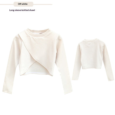 Cardigan Tejido para Danza - Abrigo Elegante sobre Vestuario de Ballet - Image 11