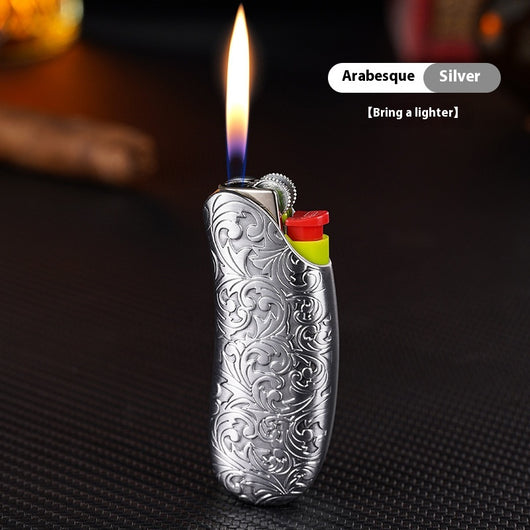 Encendedor Metálico con Protector de Seguridad - Diseño Ergonómico - Image 25