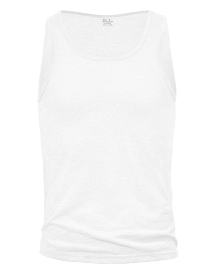 Camiseta Deportiva Hombre Sin Mangas Ajuste I-Strap Colores Sólidos - Image 5