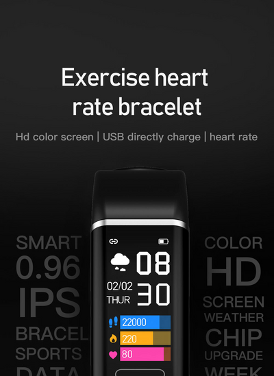 Pulsera Inteligente CT6 con Pantalla a Color y Sensor de Movimiento - Image 8