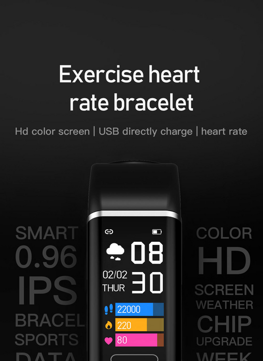 Pulsera Inteligente CT6 con Pantalla a Color y Sensor de Movimiento - Image 8