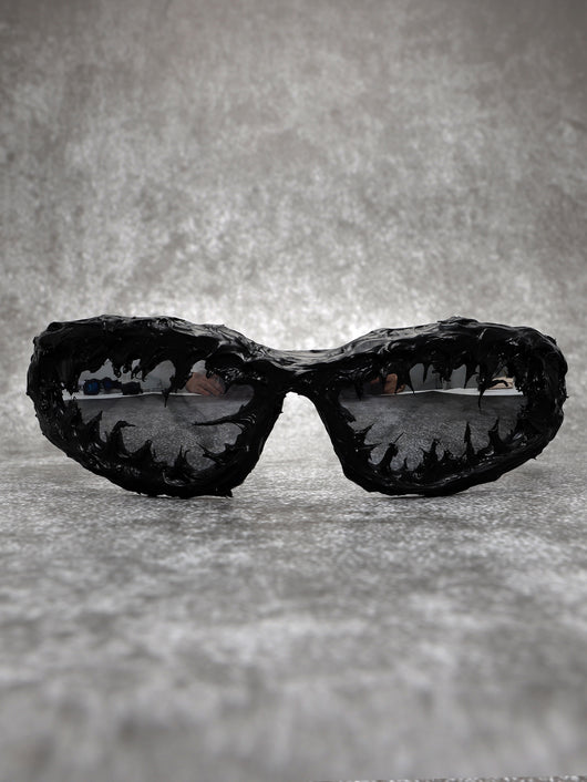 Gafas de Sol Cat Eye Punk con Estilo Unisex - Protección UV y Personalidad - Image 18