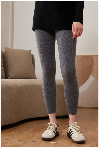 Leggings Térmicos Cintura Alta de Cachemira - Ajuste Slim Cómodo - Image 30