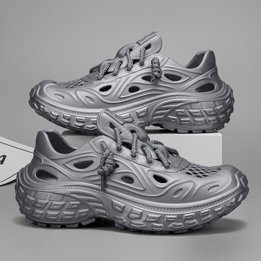 Sandalias Deportivas Antideslizantes para Hombre con Suela Gruesa y Talón Cubierto - Image 2