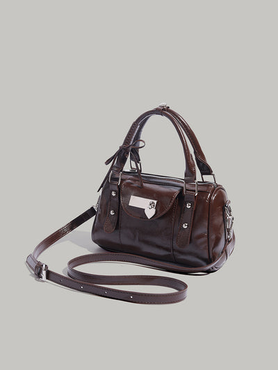 Bolso de Mano Corazón con Moño - Diseño Romántico y Elegante - Image 6
