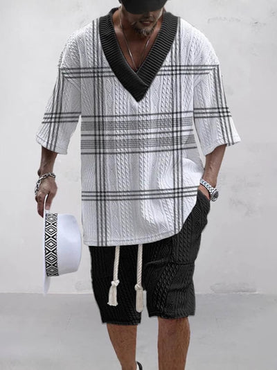 Conjunto Deportivo Hombre Verano Suelto - Short y Playera - Image 3
