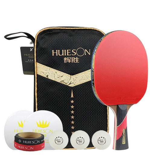 Raqueta de Tenis de Mesa Profesional Doble Cara Anti-adhesivo 6 Estrellas - Image 6