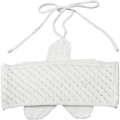 Camiseta Tejida con Escote Halter y Detalles Recortados en Encaje - Image 19