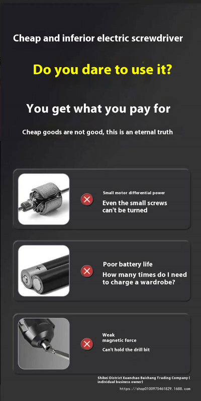 Taladro Eléctrico Multifunción con Batería de Litio - Image 15