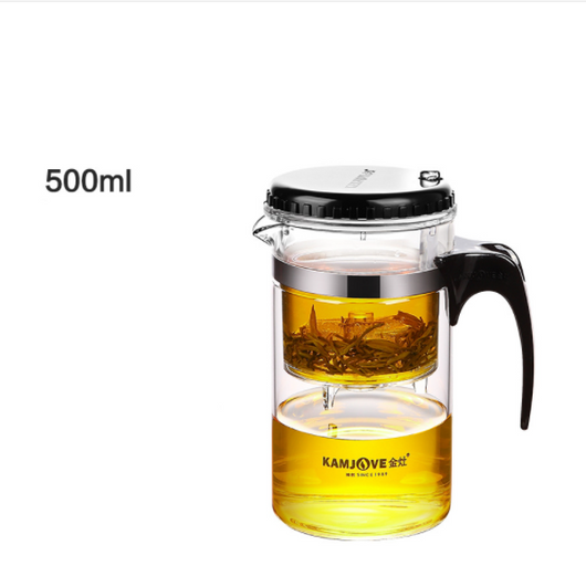 Tetera de Cristal Resistente al Calor con Filtro Elegante - Image 10