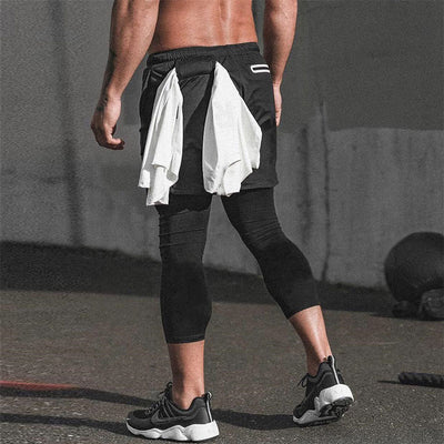 Shorts Deportivos para Correr Hombre Doble Capa Secado Rápido - Image 15