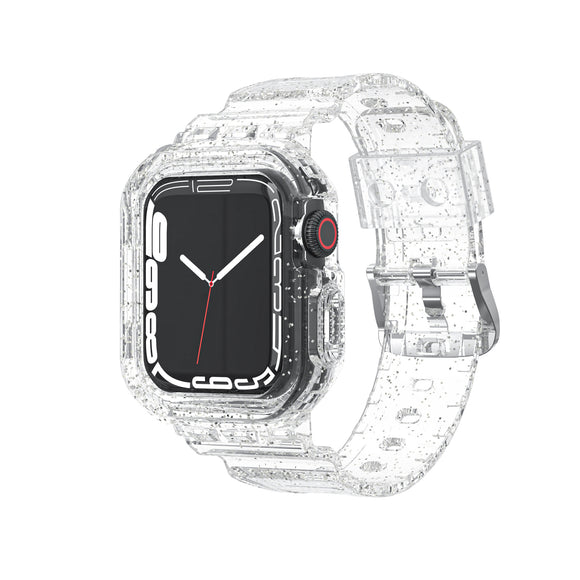 Reloj con Correa Transparente Glacier