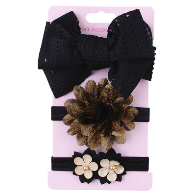 Diadema Floral para Bebé con Moño Decorativo - Image 5