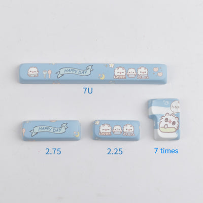Keycap Gato Adorable MOA - Tecla Sublimada para Teclado Mecánico - Image 4